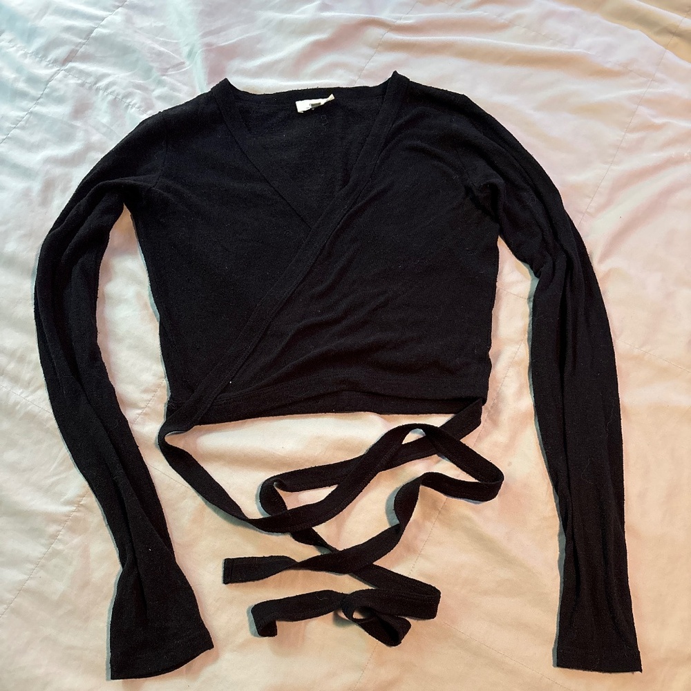 Ozma Dance Wrap Top FIRM - Picture 8 of 16